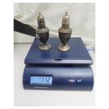 112 grams (weighted base) Sterling Silver Salt &