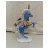 Franklin Mint Unicorn = Where Love Shines Bright