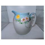 Antique T&V Limoges France Pitcher = Wild Rose =