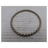 15.57 grams Native American Sterling Silver Twist