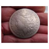 1884 S Morgan Silver Dollar