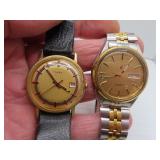Vintage Pulsar & Timex Wrist Watches = Untested -