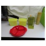 Lot of Tupperware Storage Containers & more