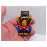 Vintage Tin Litho Chimpanzee Clicker - Noise