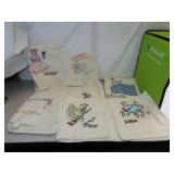 7 Tea Towels (5 are Days of the Week)