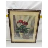 NO SHIPPING - Vintage Harry Lane Lithograph Print