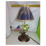 Hamilton Collection U.S. Marines Semper Fi Lamp