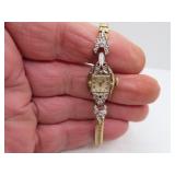 Ornate Vintage Elgin Wrist Watch - Running