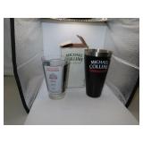 Michael Collins Irish Whiskey Drink Shaker with 4