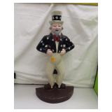 Uncle Sam Cast Iron Door Stop 16' x 8&1/2'