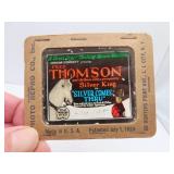 1920's Magic Lantern Slide = Fred Thomson = Silver