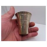 73.92 grams Sterling Silver 3 Shot Jigger by