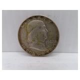 1962 Silver Franklin Half Dollar