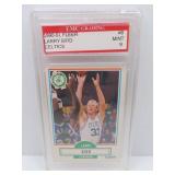 Larry Bird 1990-91 FLEER #8 Graded Card = MINT 9