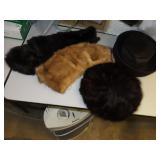 Vintage Mink Fur Hat - Collars & more