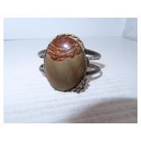 Vintage Sterling Silver Bracelet = Artist signed