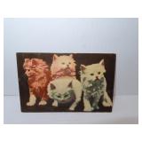 Antique Kitty Cat Post Card - Squeeks