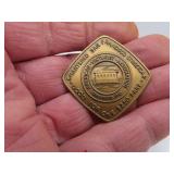 1968 San Francisco Street Car Fare Token