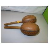 Vintage Jamaica Maracas = Dunns River Falls