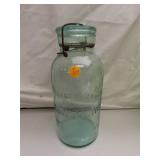 Antique Trademark Lightning 1/2 Gallon Canning Jar