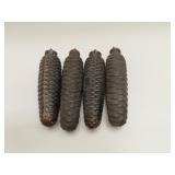 4 Vintage 8 Day Cuckoo Clock Weights