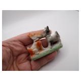 Cute Vintage Japan Kissing Scotty Dogs 2' x 2'