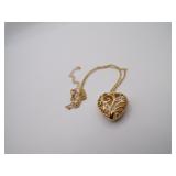 Ornate Heart Necklace