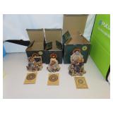 3 Boyds Bears & Friends - Tallest = 4&1/2'