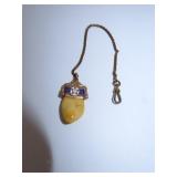 Antique BPOE Elks Tooth Watch Fob