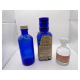 3 Vintage Bottles - See Photos