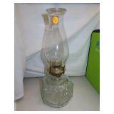 Vintage Farms Lamp Light Co Oil Lamp = 14&1/2'