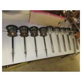 10 Solar Lights - Untested = 18&1/2"