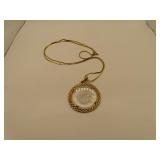 Vintage Crown Trifari Scorpio Zodiac Necklace