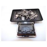 51.08 grams Sterling Silver Charm Bracelet - Most