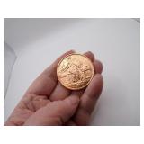 1 Ounce .999 Fine Copper Round