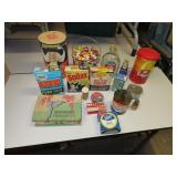 Lot of Advertising Boxes - Tins & Bottles (see