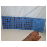 Lincoln Head Cent Book with 38 Coins