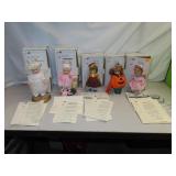 5 Marie Osmond Porcelain Dolls