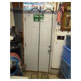 NO SHIPPING - 2 Matching Wrought Iron Shepherds