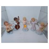 1988 Enesco 6 Piece Angel Band = 4&1/2"