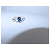 Ornate Ring Signed S925 Size 9.75