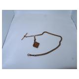Antique Watch Fob Chain = Sheet Metal Workers