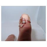 Size 7 Ring with Butterfly