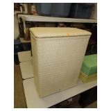 NO SHIPPING - Wicker Clothes Hamper = 25&1/2' x