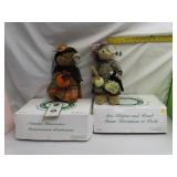 2 Bearington Bears in Boxes - Autumn Harvester