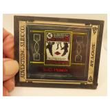 Antique Magic Lantern Advertising Slide = Peters
