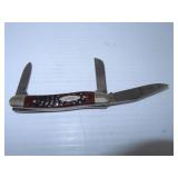 Vintage Case XX USA 6318HE 3 Blade Pocket