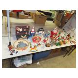 NO SHIPPING - Large Group of Christmas Ornaments &