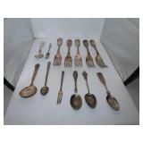 Lot of Antique Silverware