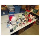 NO SHIPPING - Lot of Snowmen - Dolls & more (some
